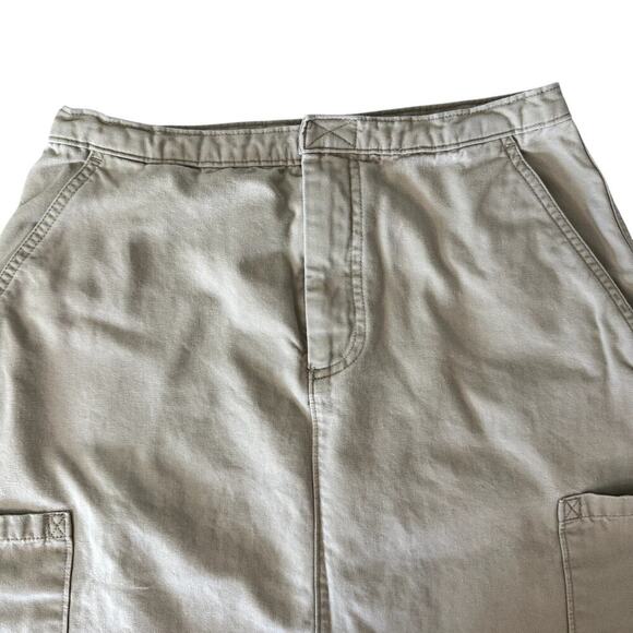 VTG 90s Gap Khaki Maxi Skirt Women's Size 2 - Picture 6 of 7